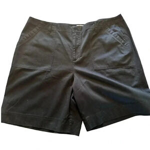 christopher and banks jean shorts women's size 20W black
